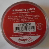 Lipstick Shoe Polish Lipstick Boot Polish Hand Bag Polish